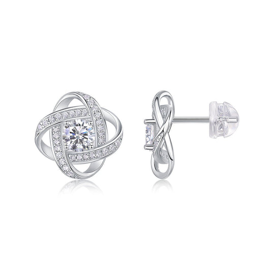 Hope Beam Moissanite Earrings Set - Zenoora