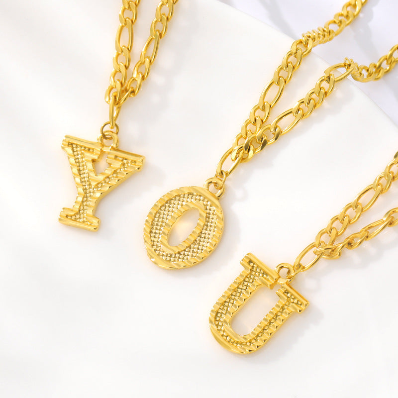 Charm Letter Alphabet Anklet Collection (A–Z)