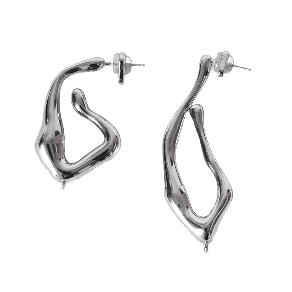 Lxalry Ruby Elegance Long Earrings