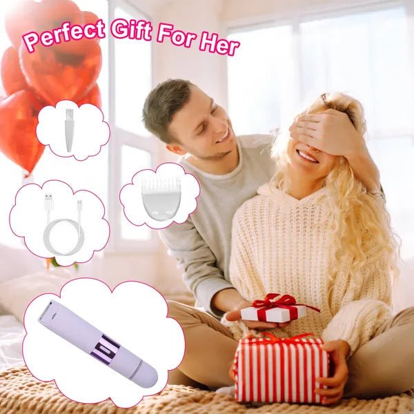 2 - in - 1 Waterproof Bikini Trimmer - Zenoora