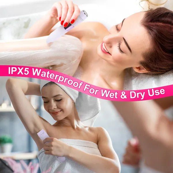 2 - in - 1 Waterproof Bikini Trimmer - Zenoora