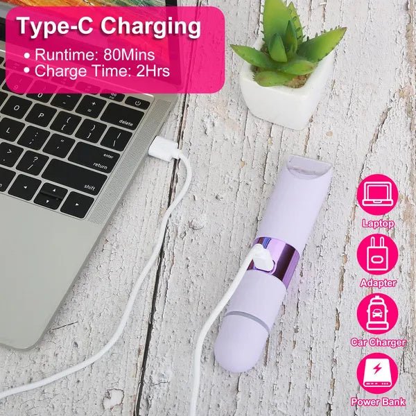 2 - in - 1 Waterproof Bikini Trimmer - Zenoora