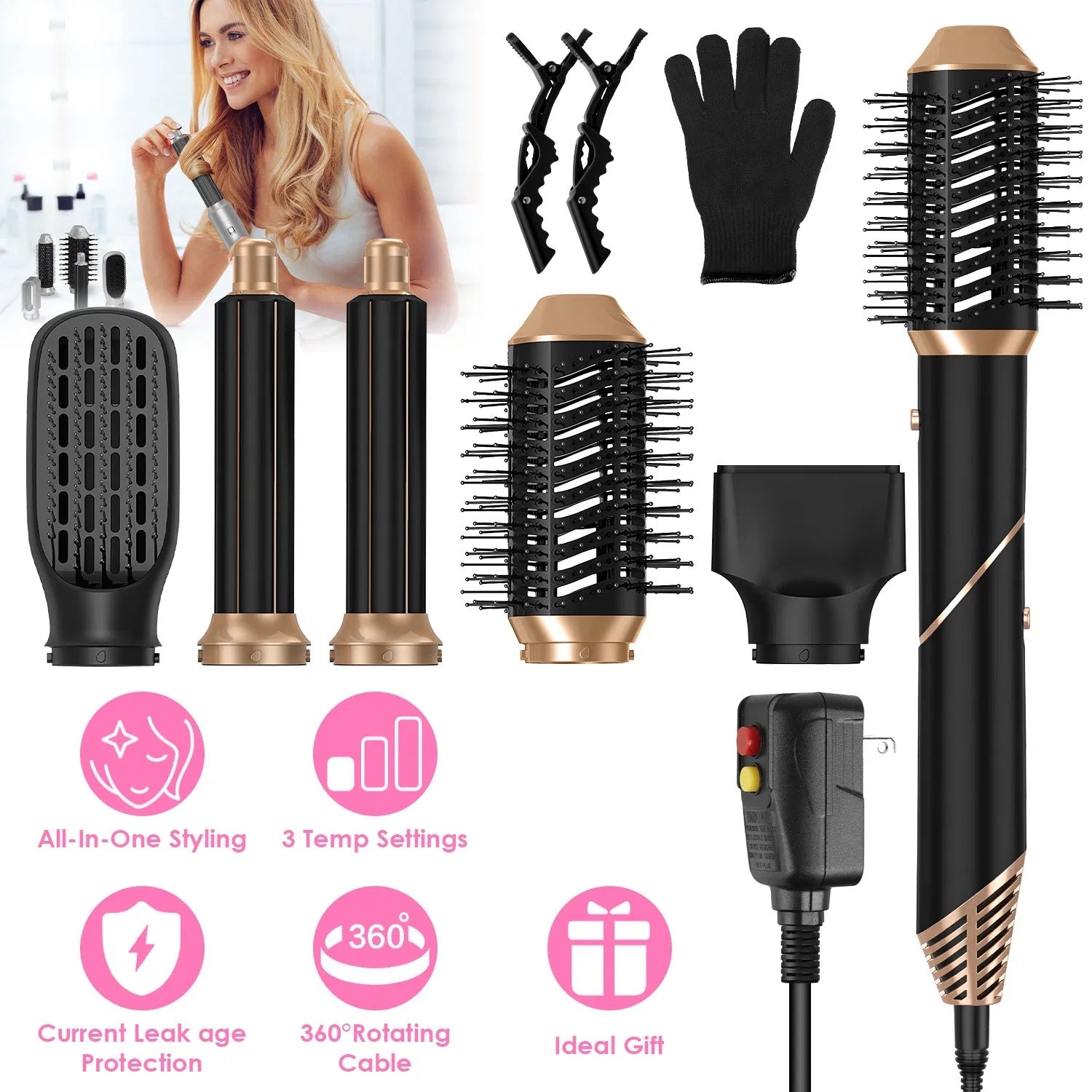 5-in-1 Hot Air Styler Set