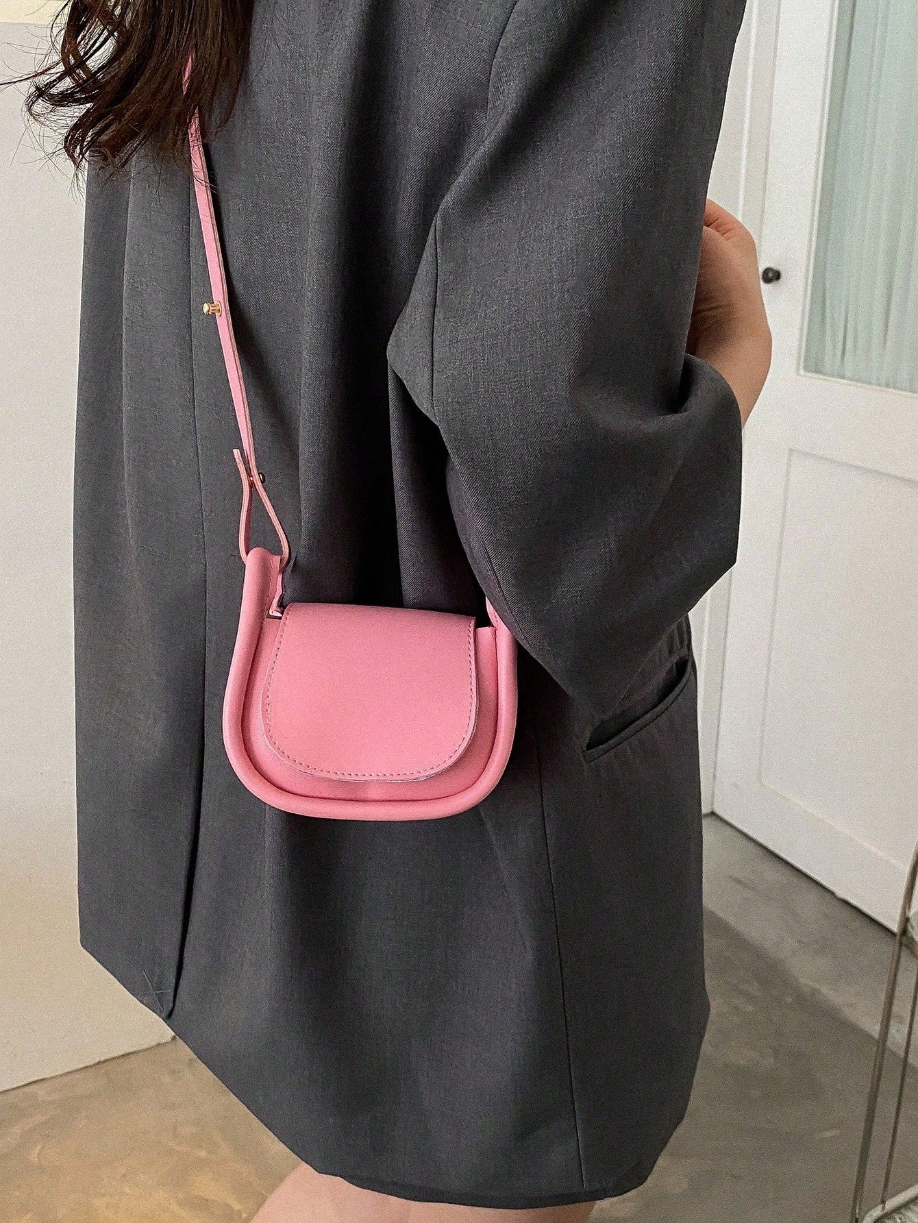 Paris Charm Mini Saddle Bag