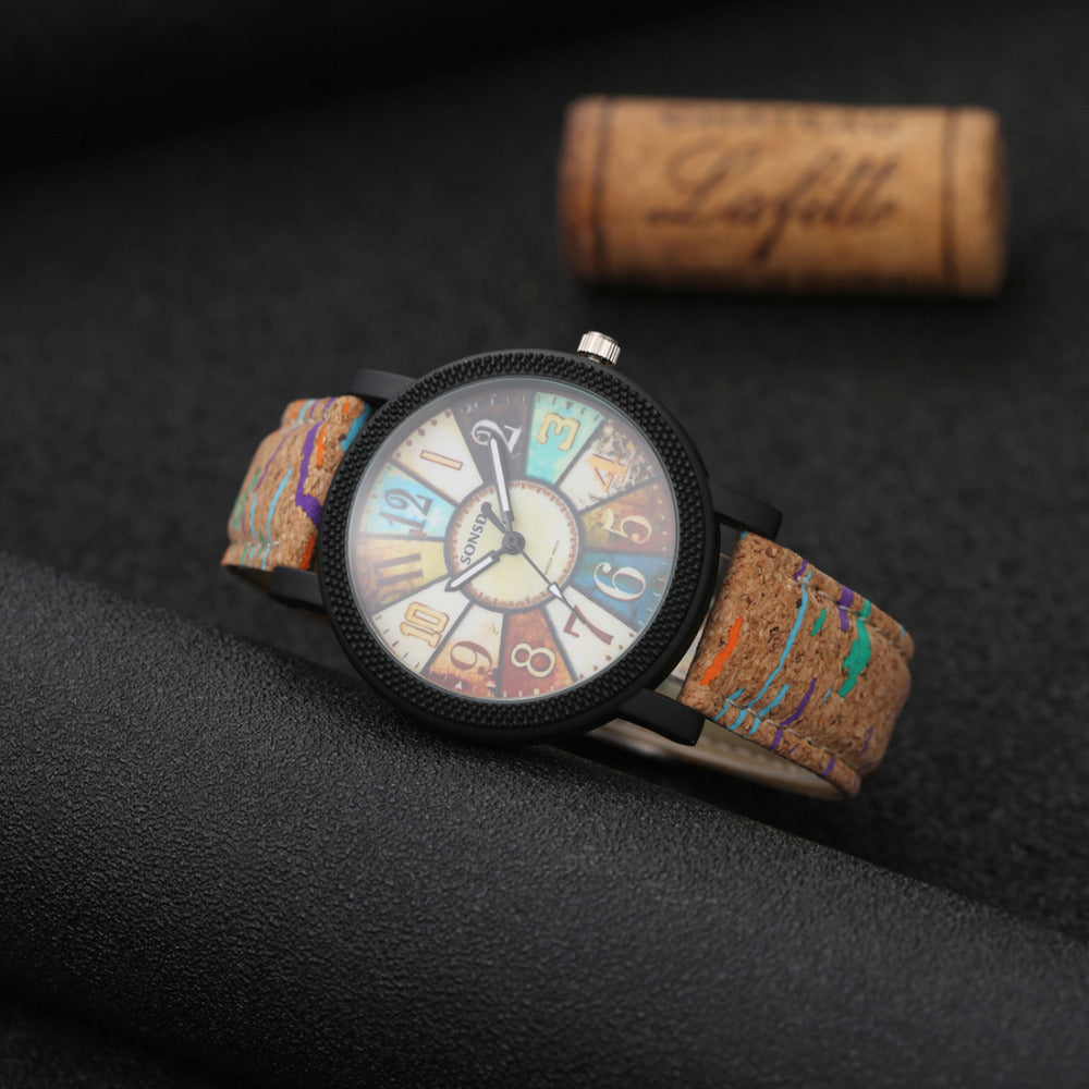 Vintage Leather Quartz Watch