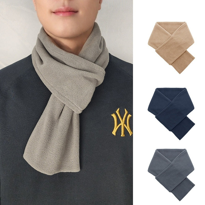 Solid Polar Fleece Scarf