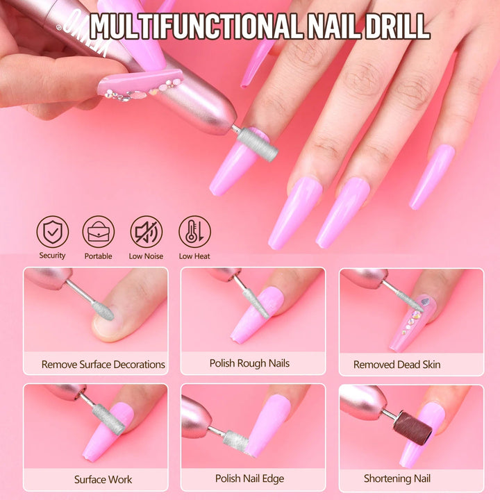 4 Colors Gel Polish And UV Light Nail Kit - Zenoora