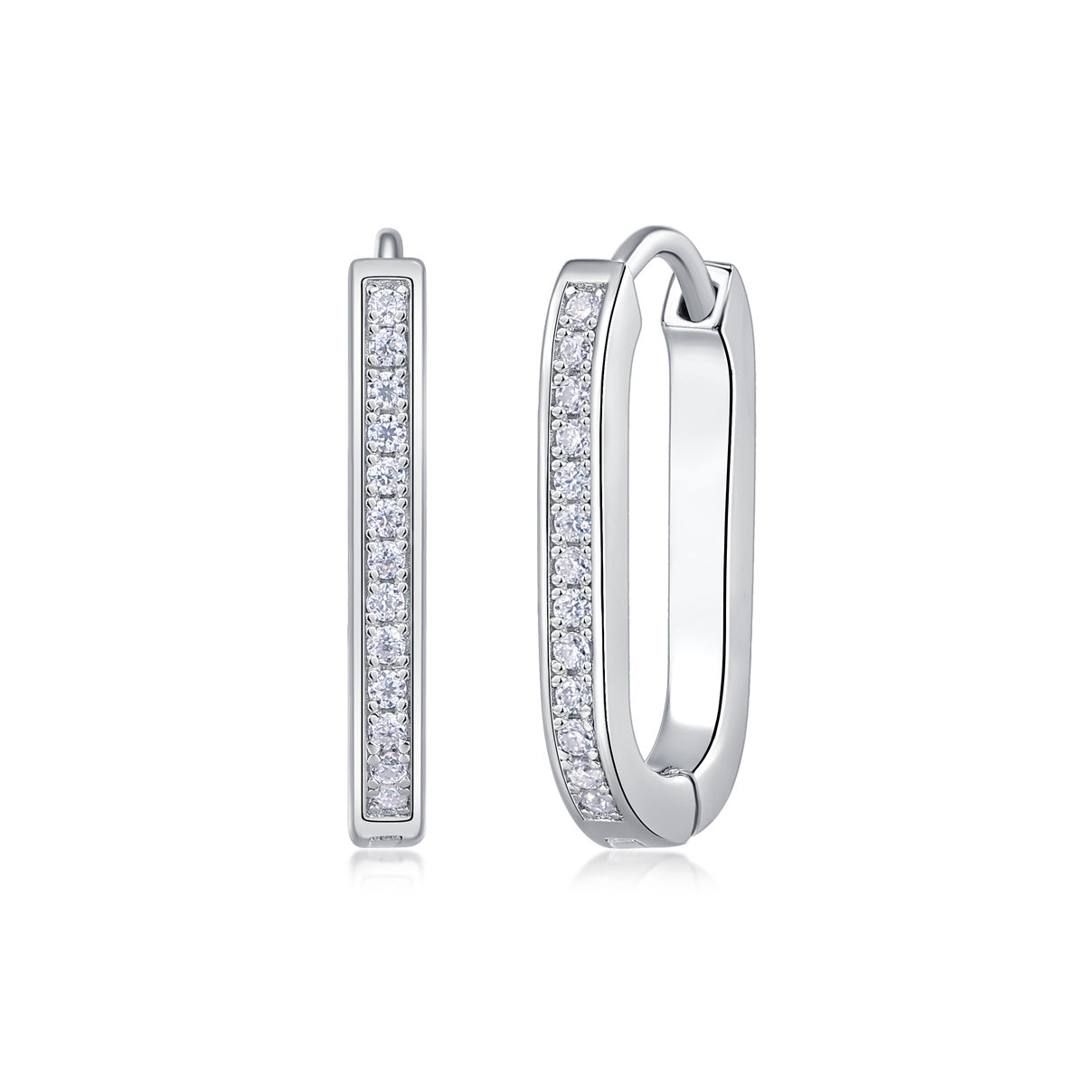 Reincarnation Moissanite Earrings Set