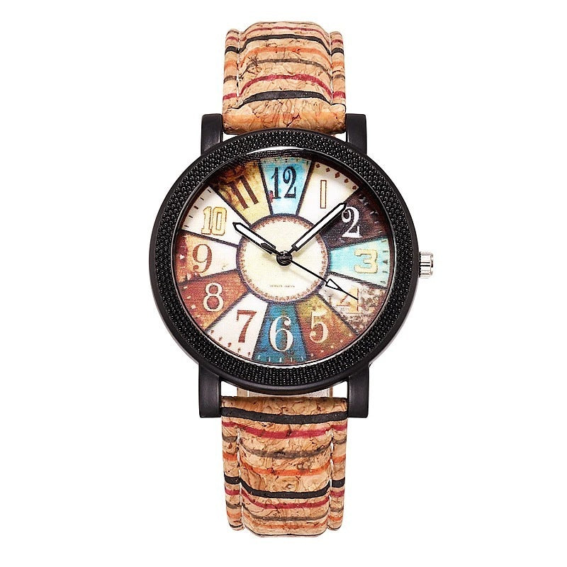 Vintage Leather Quartz Watch
