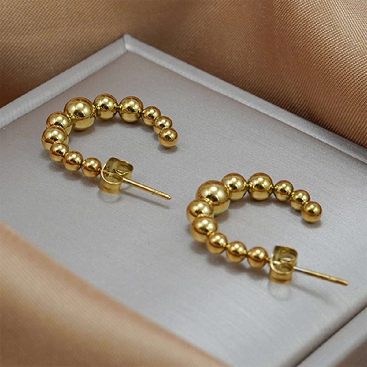 Lxalry Golden Crescent Jewelry Set