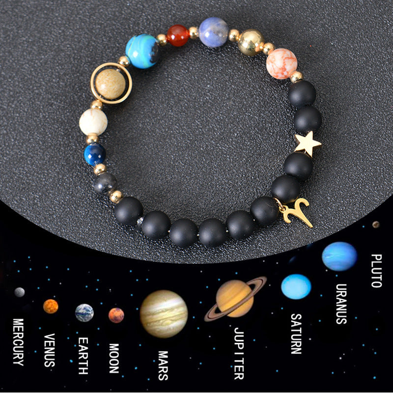 Cosmo Soul Eight Planets Zodiac Bracelet