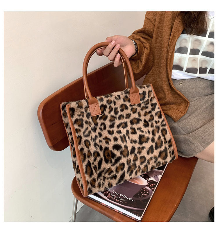 Kora Plush Large Tote