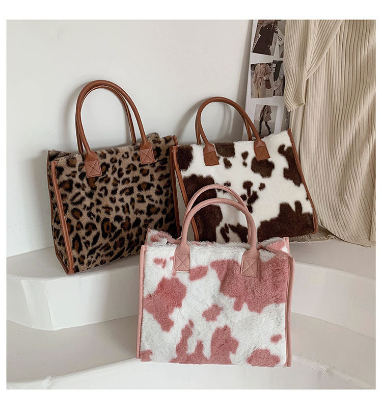 Kora Plush Large Tote