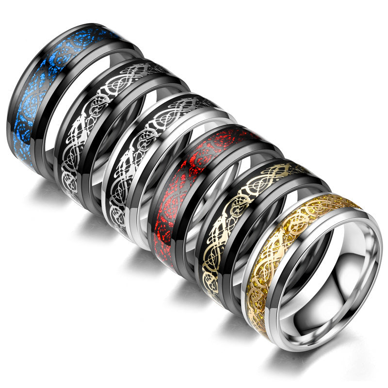 Dragon Steel Ring