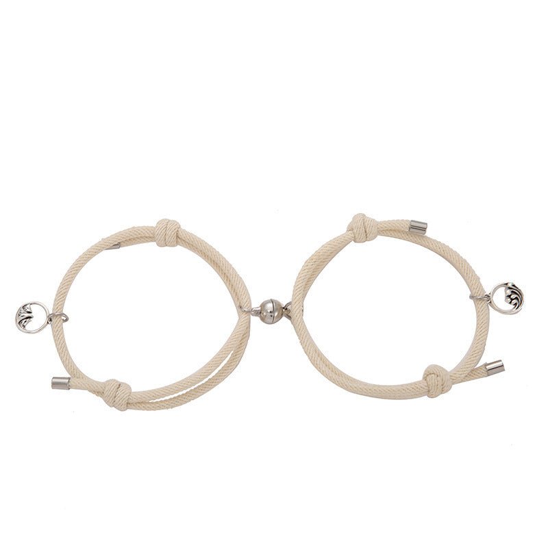 Alloy Eachother Couple Bracelet - Zenoora