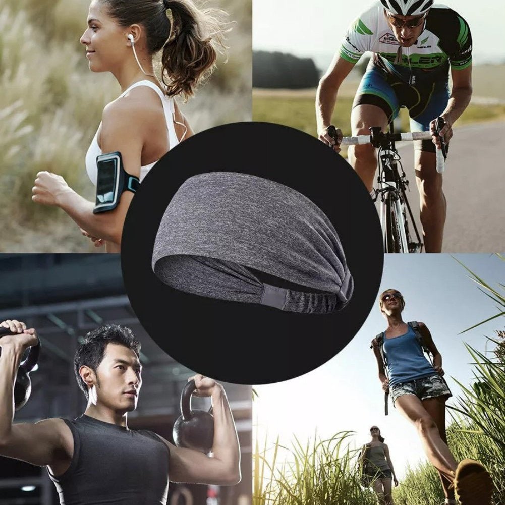 Athletic Non - Slip Headbands (5 - Pack) - Zenoora