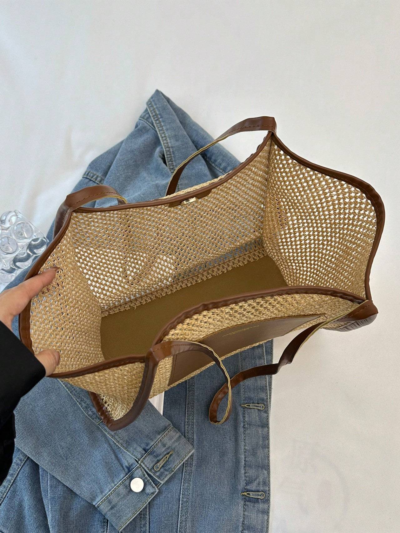 Seoul Braid Large Tote Bag