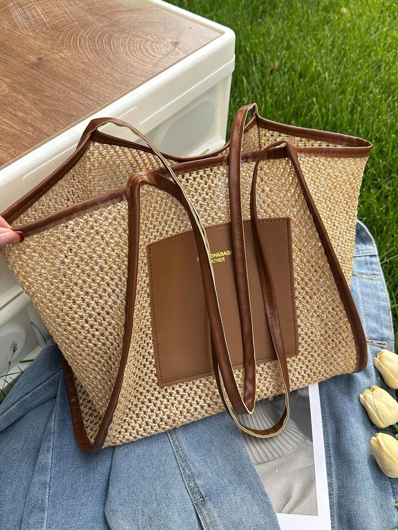 Seoul Braid Large Tote Bag