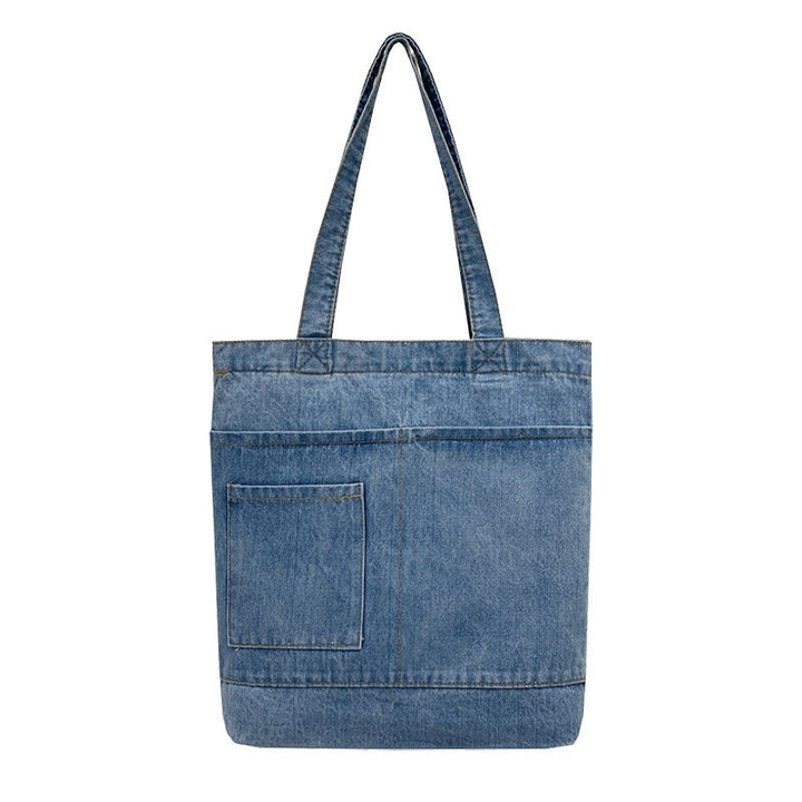 Casual Blue Tote - Zenoora
