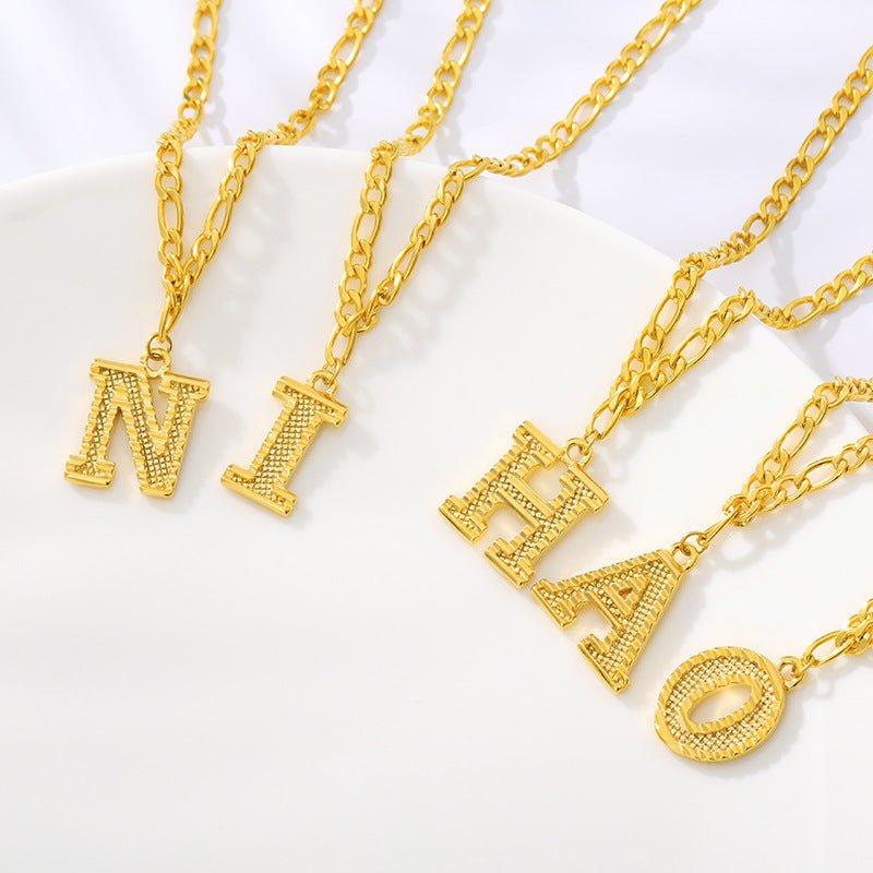 Charm Letter Alphabet Anklet Collection (A–Z) - Zenoora