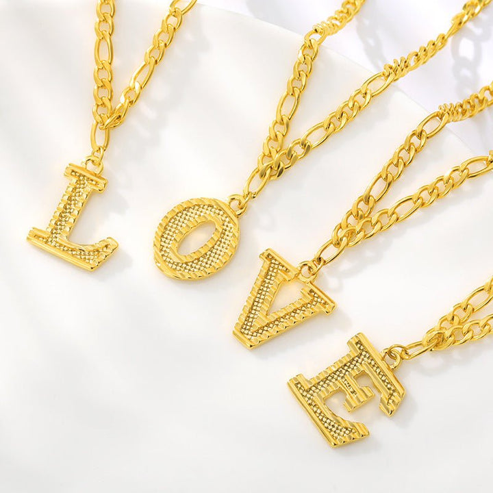 Charm Letter Alphabet Anklet Collection (A–Z) - Zenoora