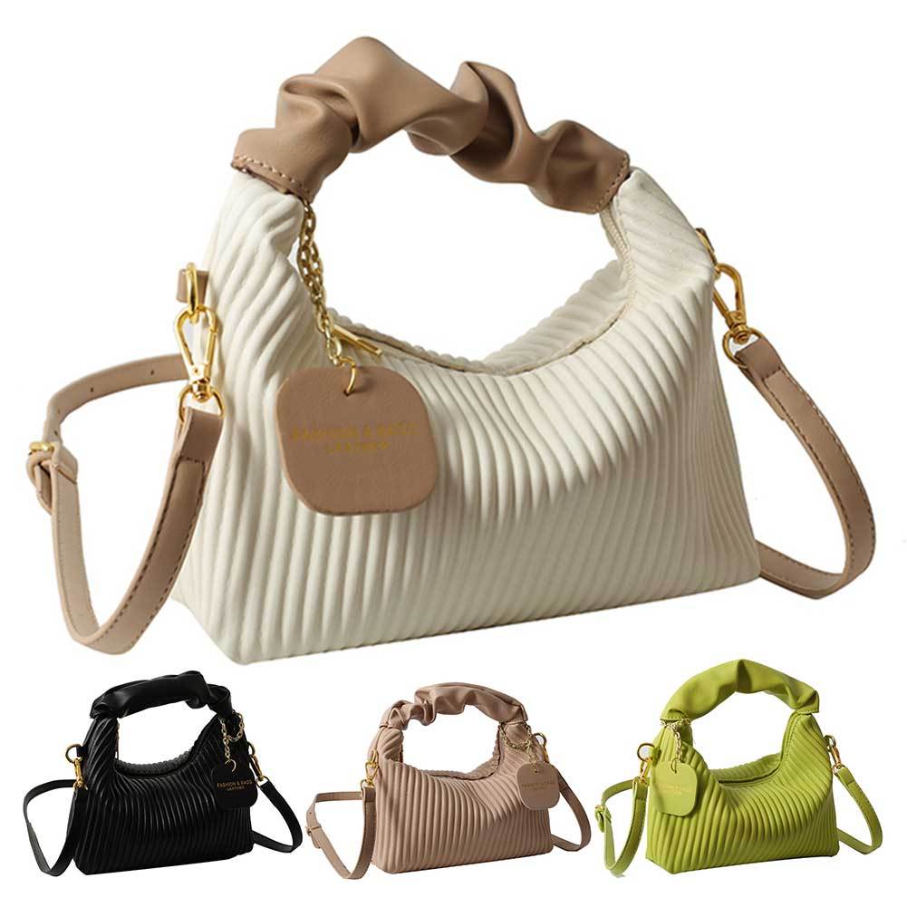 Cloud Luxe Pleated Crossbody - Zenoora