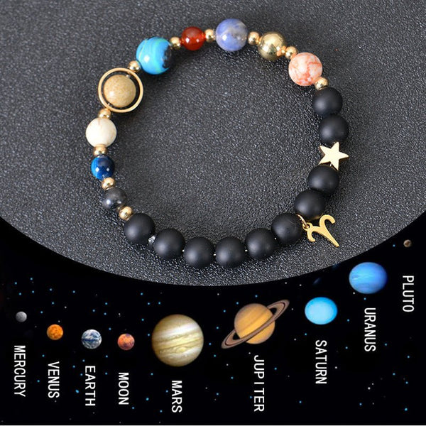 Cosmo Soul Eight Planets Zodiac Bracelet - Zenoora