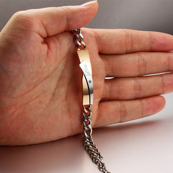 Couple Cross - design Bracelet - Zenoora