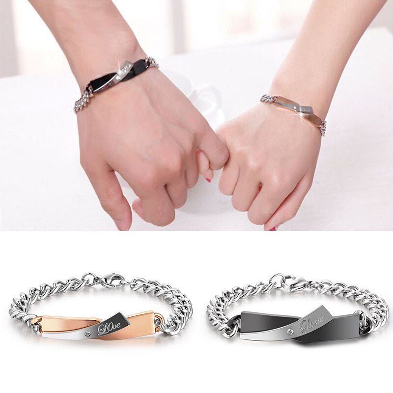 Couple Cross - design Bracelet - Zenoora
