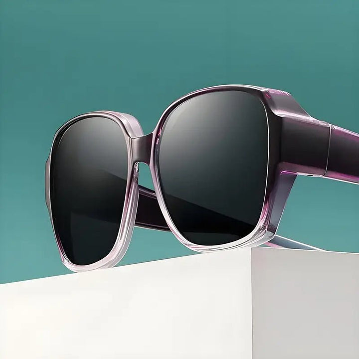 Crystal Clip - On Fashion Glasses - Zenoora