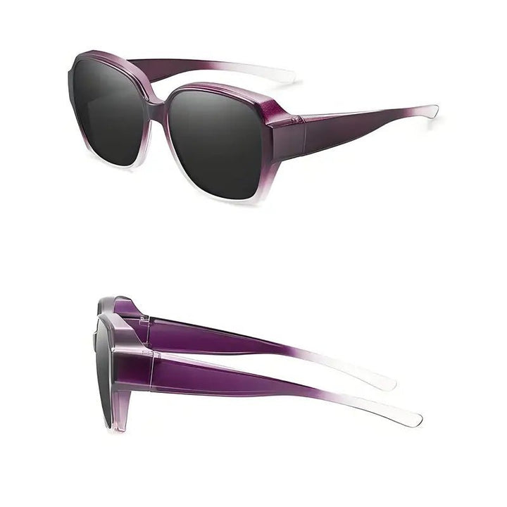 Crystal Clip - On Fashion Glasses - Zenoora