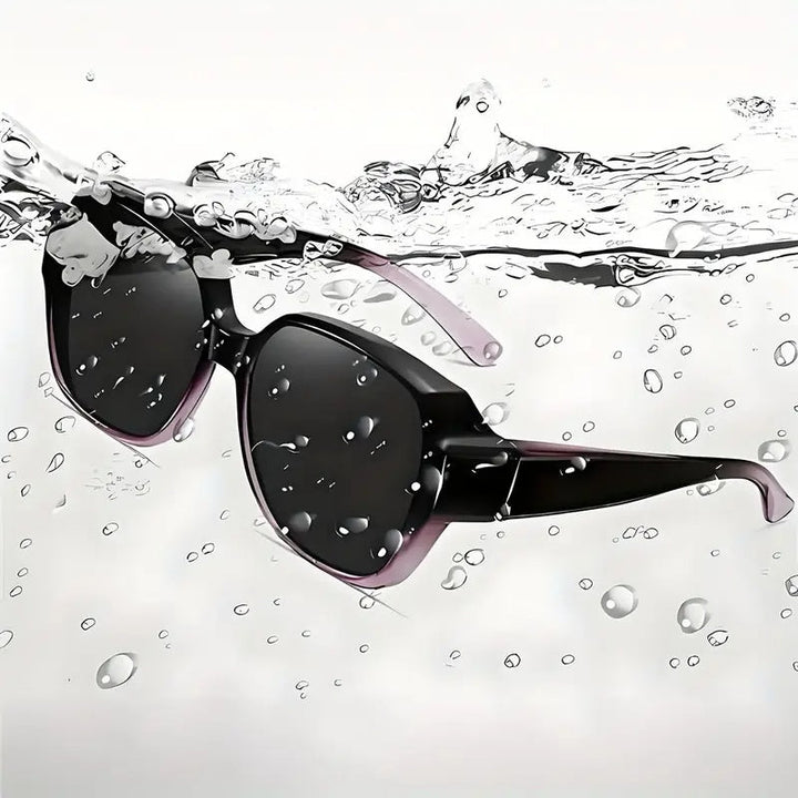 Crystal Clip - On Fashion Glasses - Zenoora
