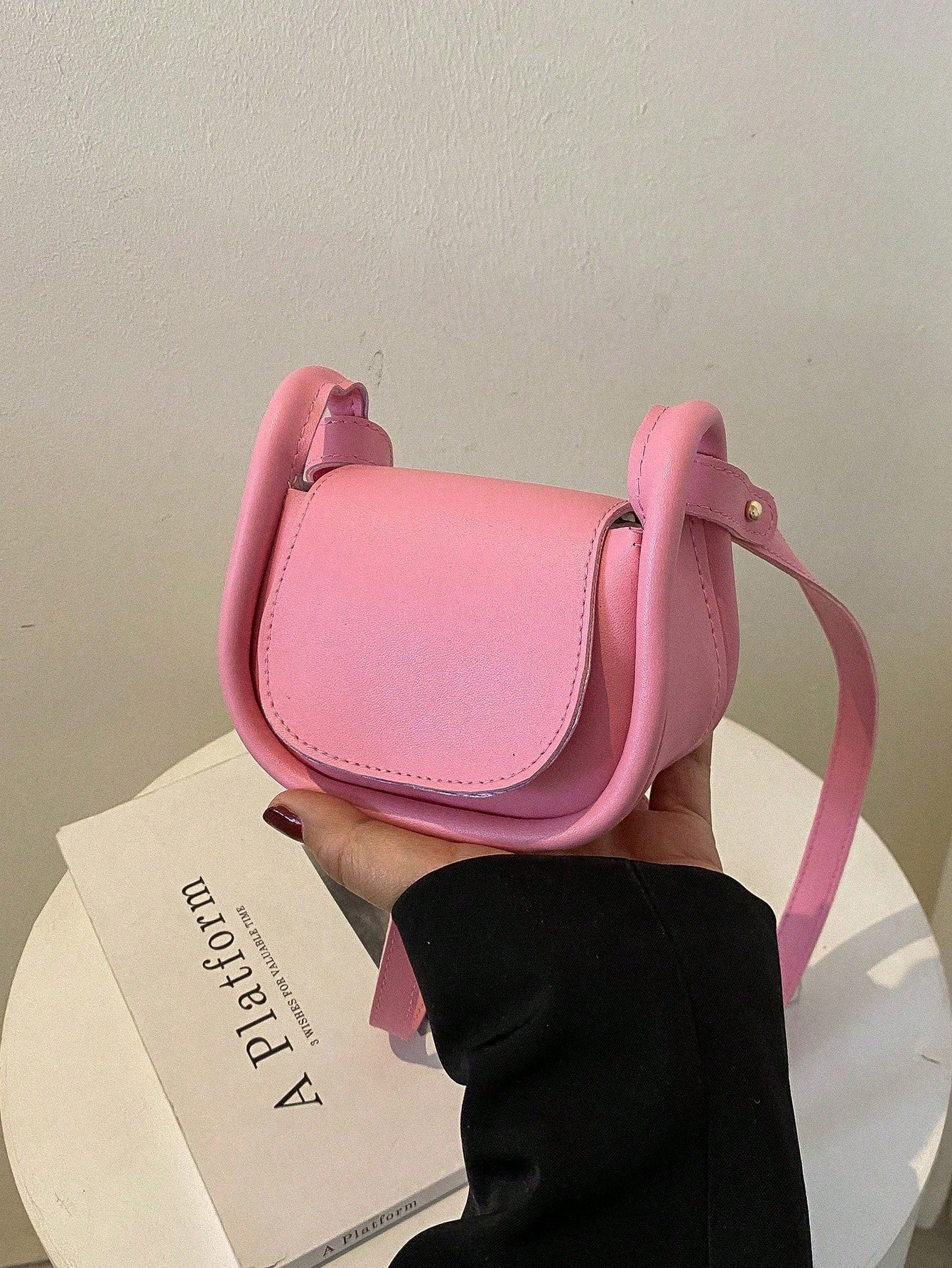 Paris Charm Mini Saddle Bag
