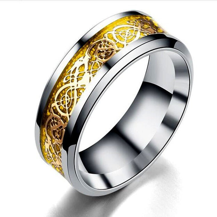 Dragon Steel Ring - Zenoora