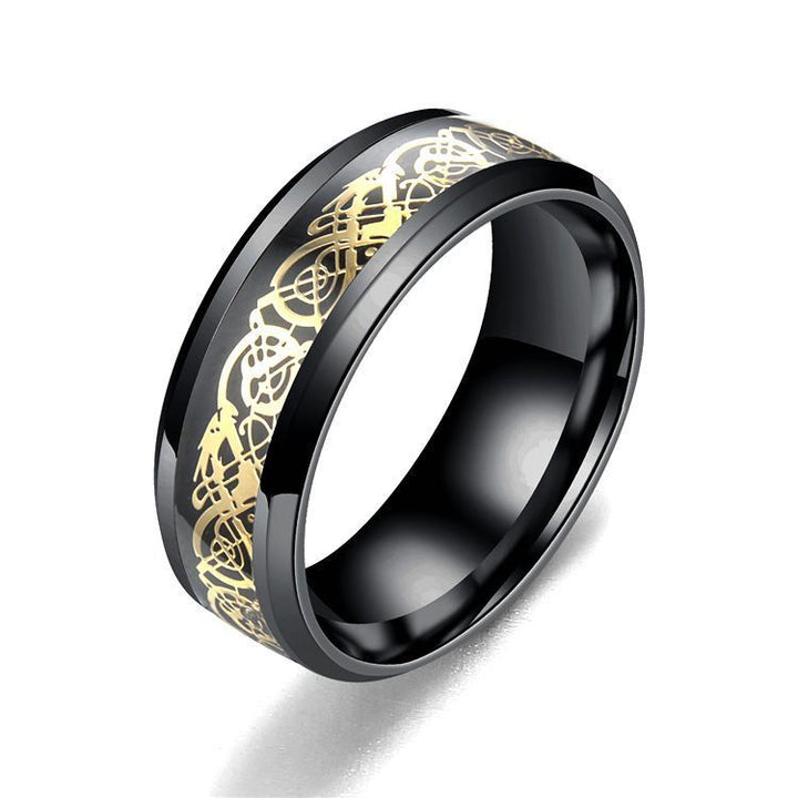 Dragon Steel Ring - Zenoora
