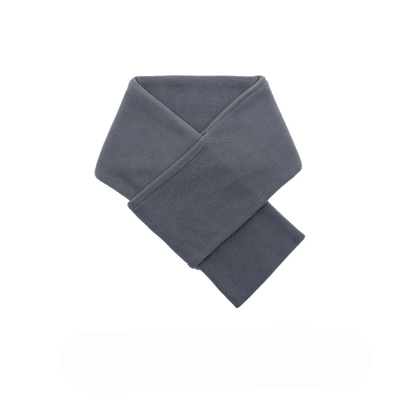 Solid Polar Fleece Scarf