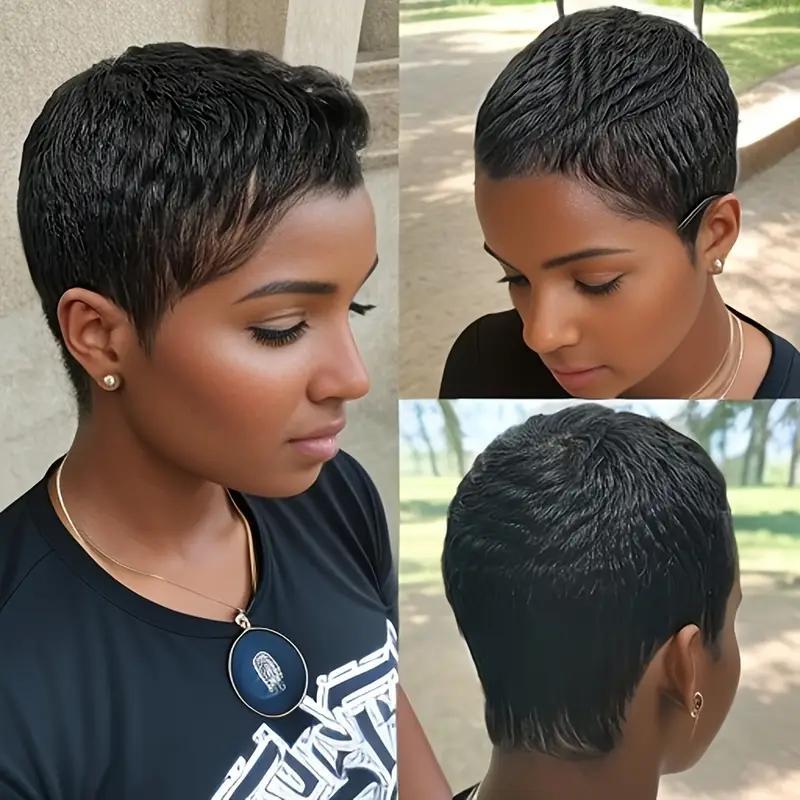 Elegant Short Straight Wig - Zenoora