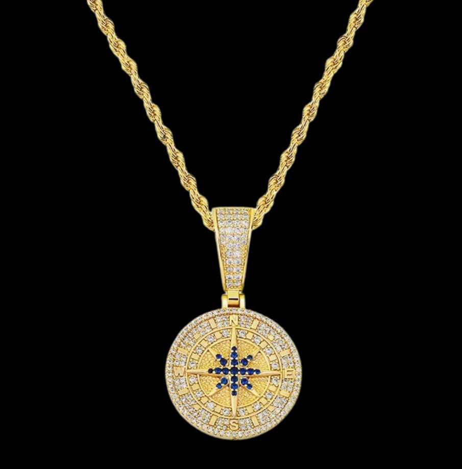 Golden Aura Layered Chain Necklace - Zenoora