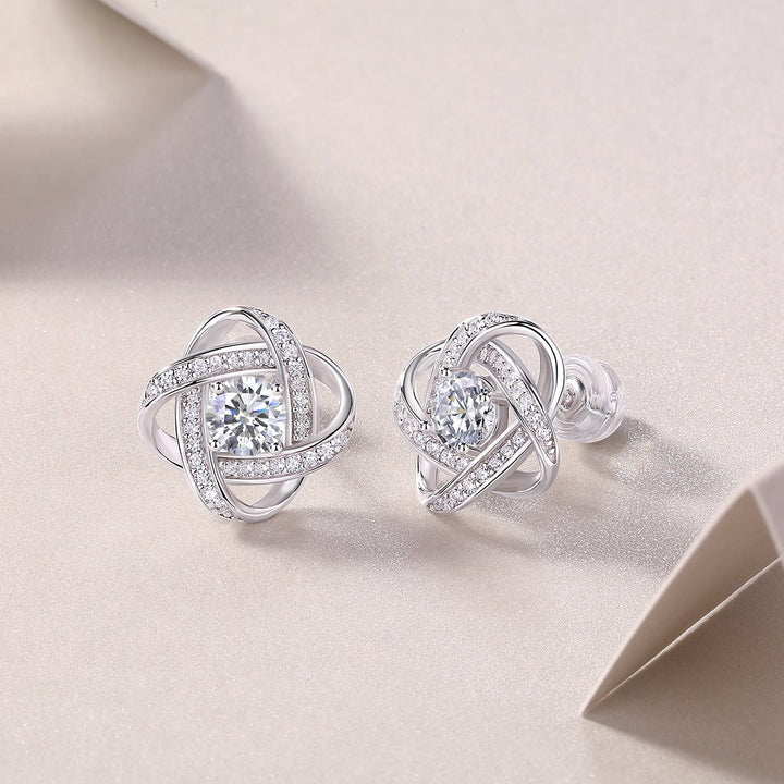 Hope Beam Moissanite Earrings Set - Zenoora