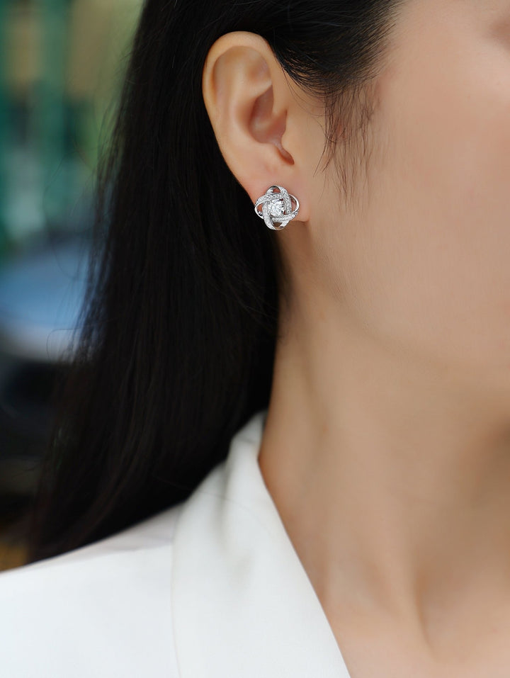 Hope Beam Moissanite Earrings Set - Zenoora