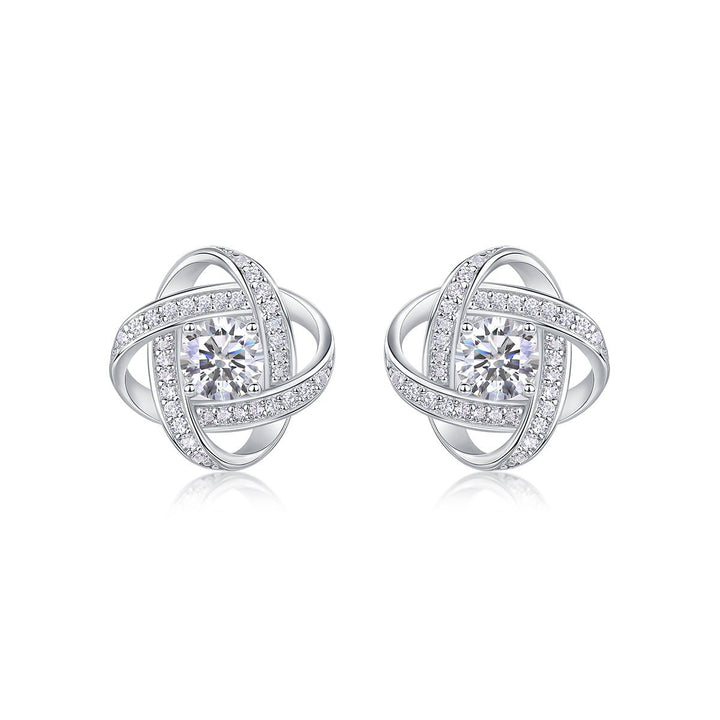 Hope Beam Moissanite Earrings Set - Zenoora