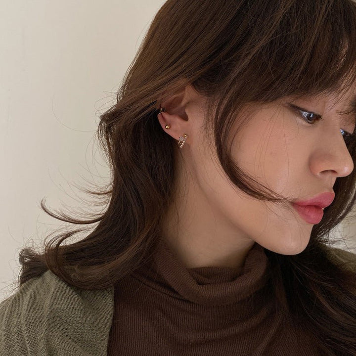 Ladies vintage opal earrings - Zenoora