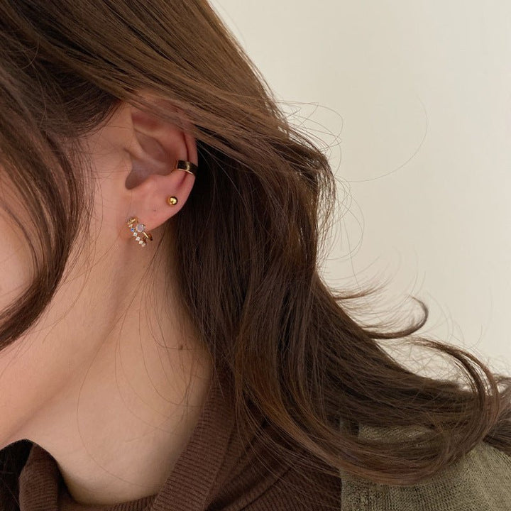 Ladies vintage opal earrings - Zenoora