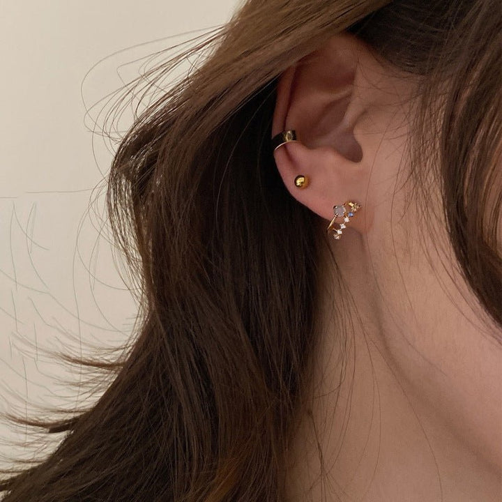 Ladies vintage opal earrings - Zenoora