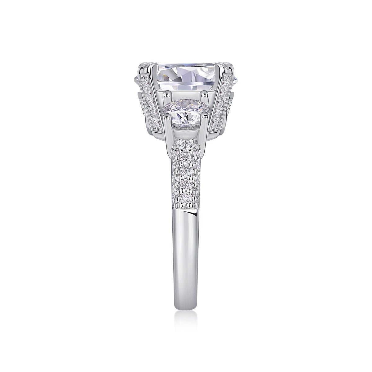 Lxalry Dazzling Stars Moissanite Necklace - Zenoora