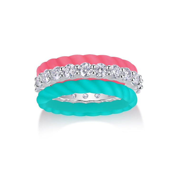 Lxalry Dreamy Halo Moissanite Necklace - Zenoora