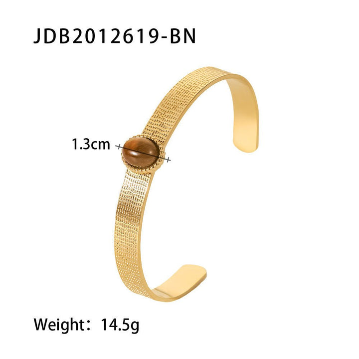 Lxalry Gold - Plated Zirconia Bracelet - Zenoora