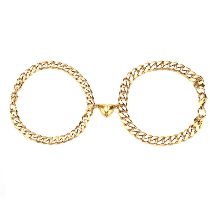 Lxalry Love Magnet Couple Bracelet Set - Zenoora