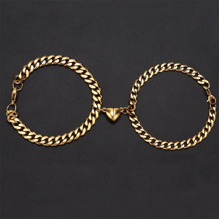 Lxalry Love Magnet Couple Bracelet Set - Zenoora