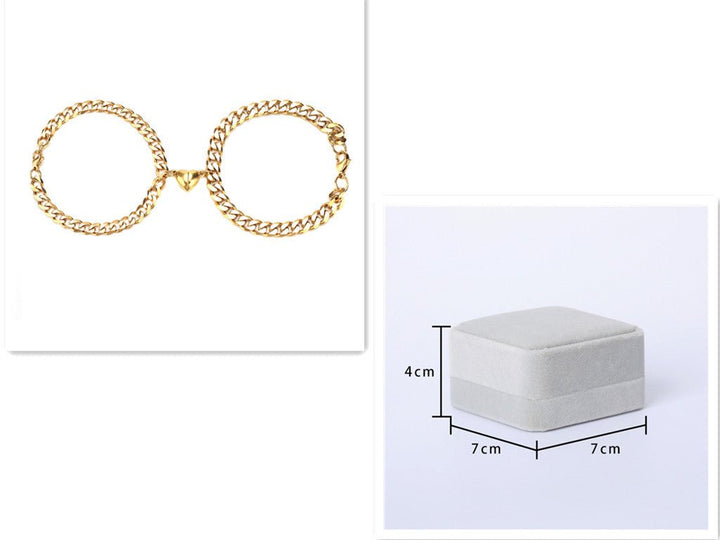 Lxalry Love Magnet Couple Bracelet Set - Zenoora